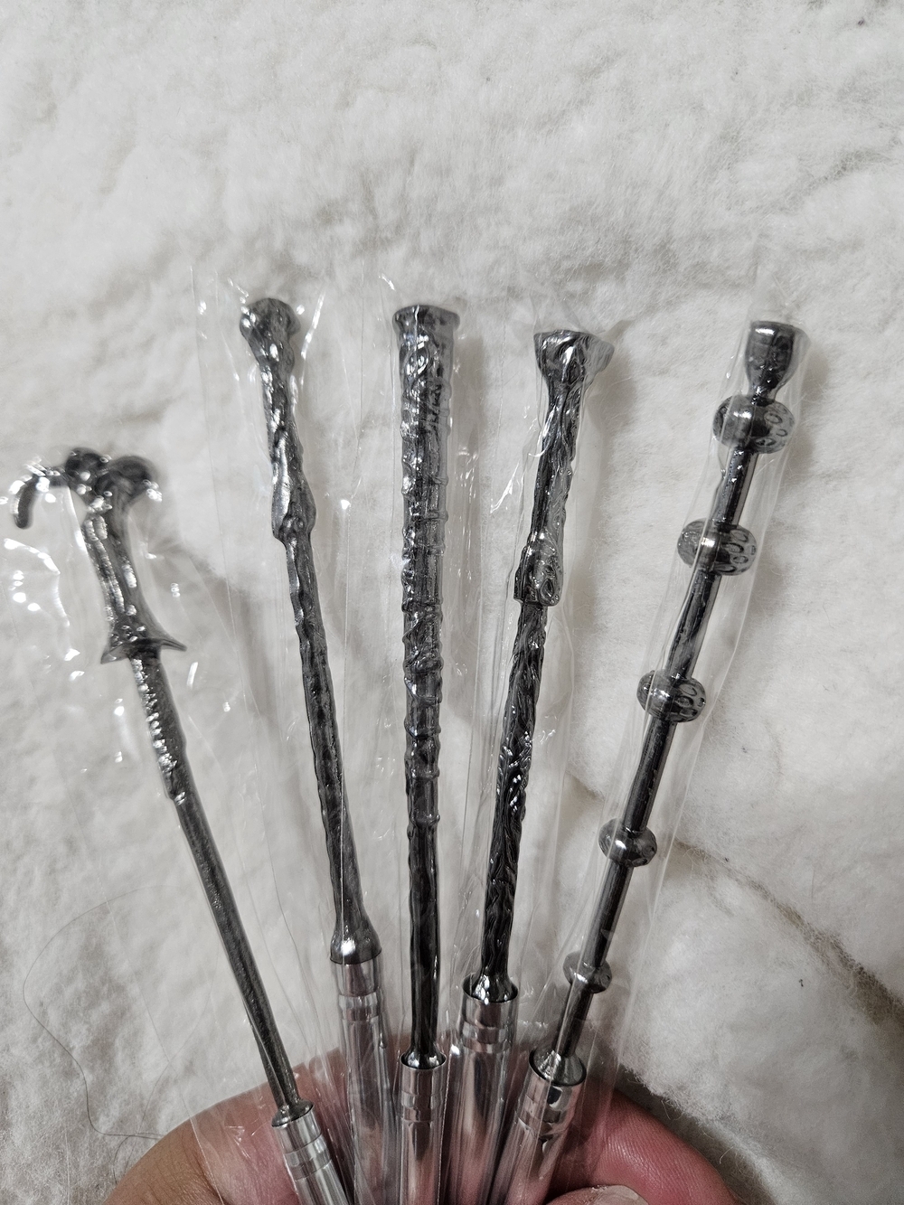 Storybook Cosmetics Original Storybook Wands 5 Piece Brush Set w/ Velvet Pouch - Picture 12 of 14